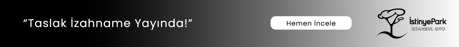 İstinyePark GYO Banner